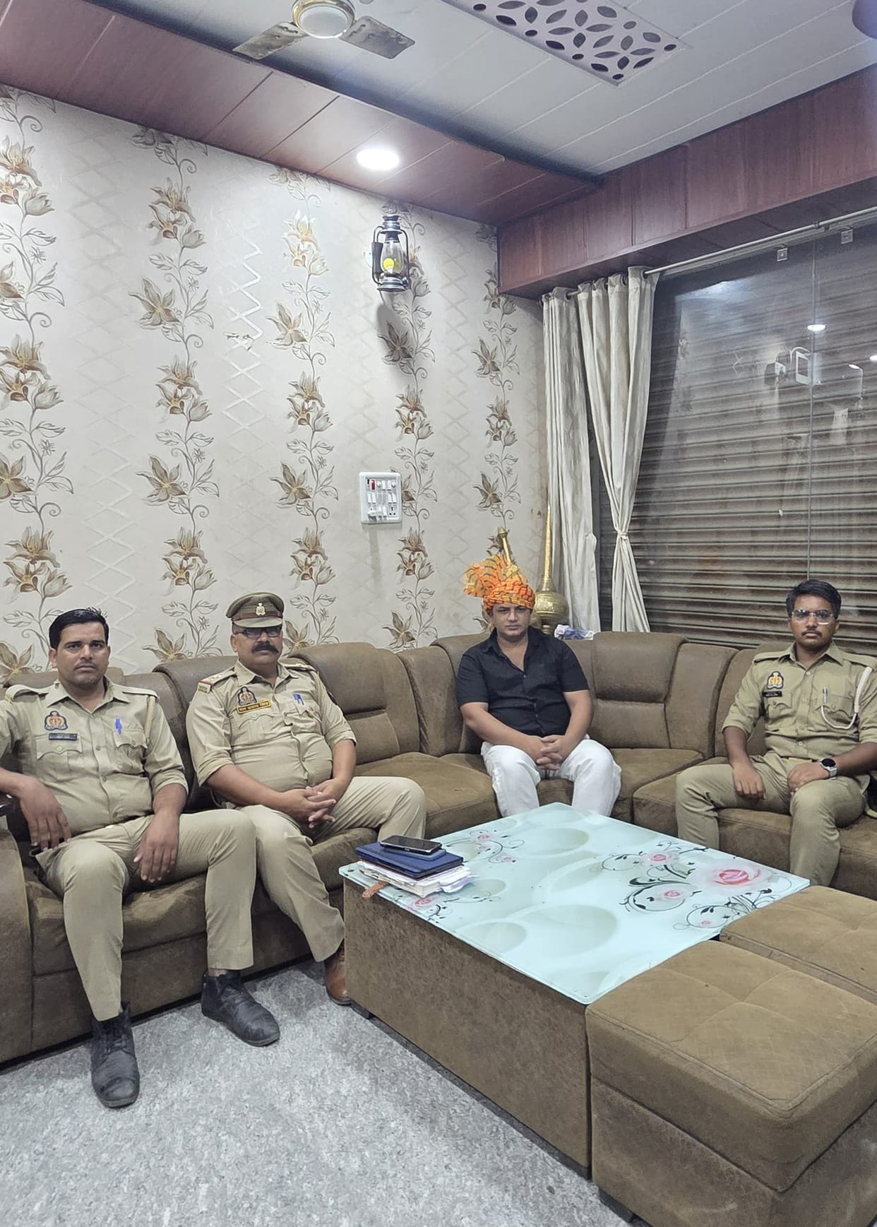 Head of Bhuvar Akhada in Sagdi placed under house arrest.