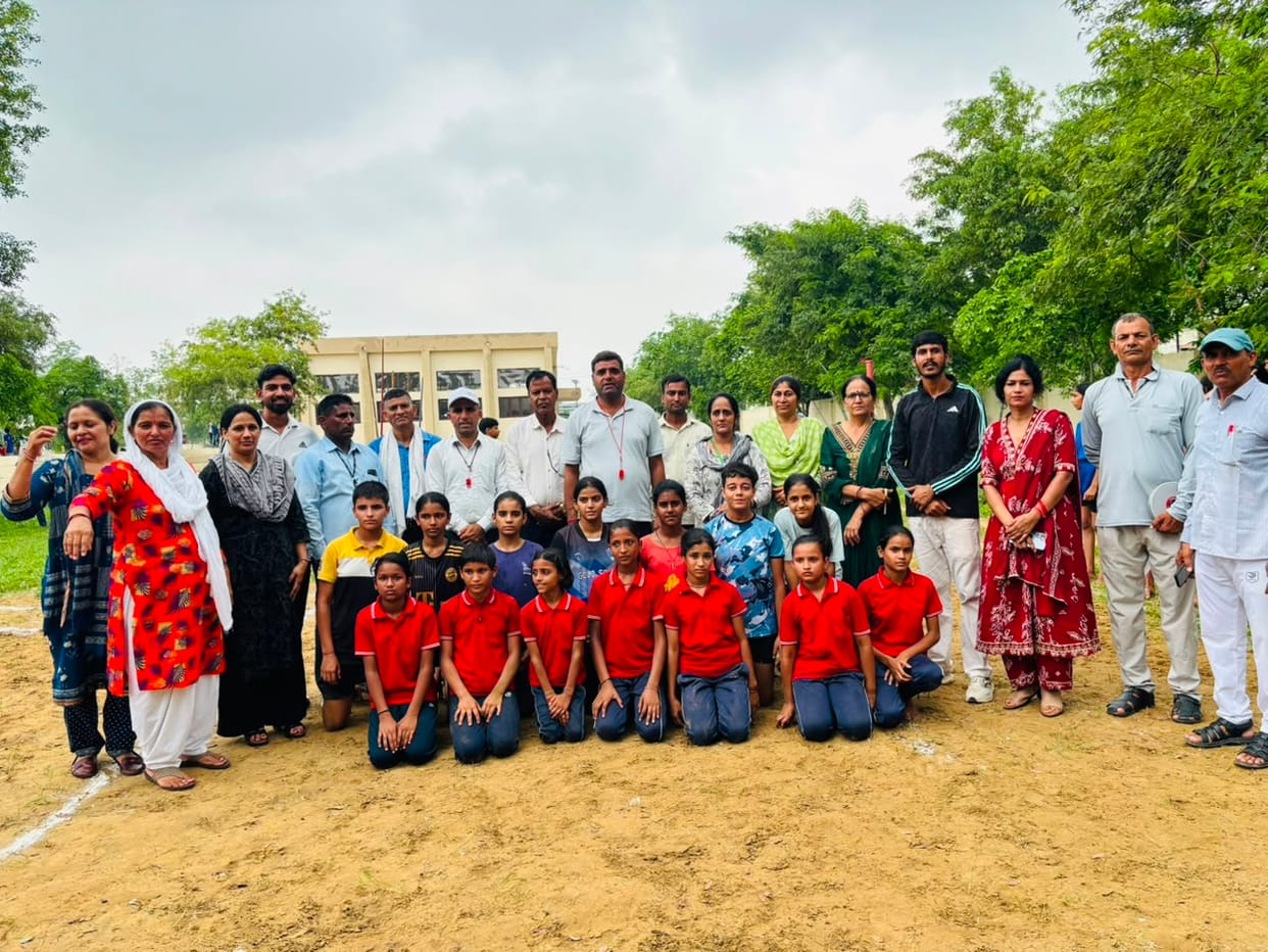 Athletes displayed their prowess in athletics, kabaddi, and kho-kho competitions.