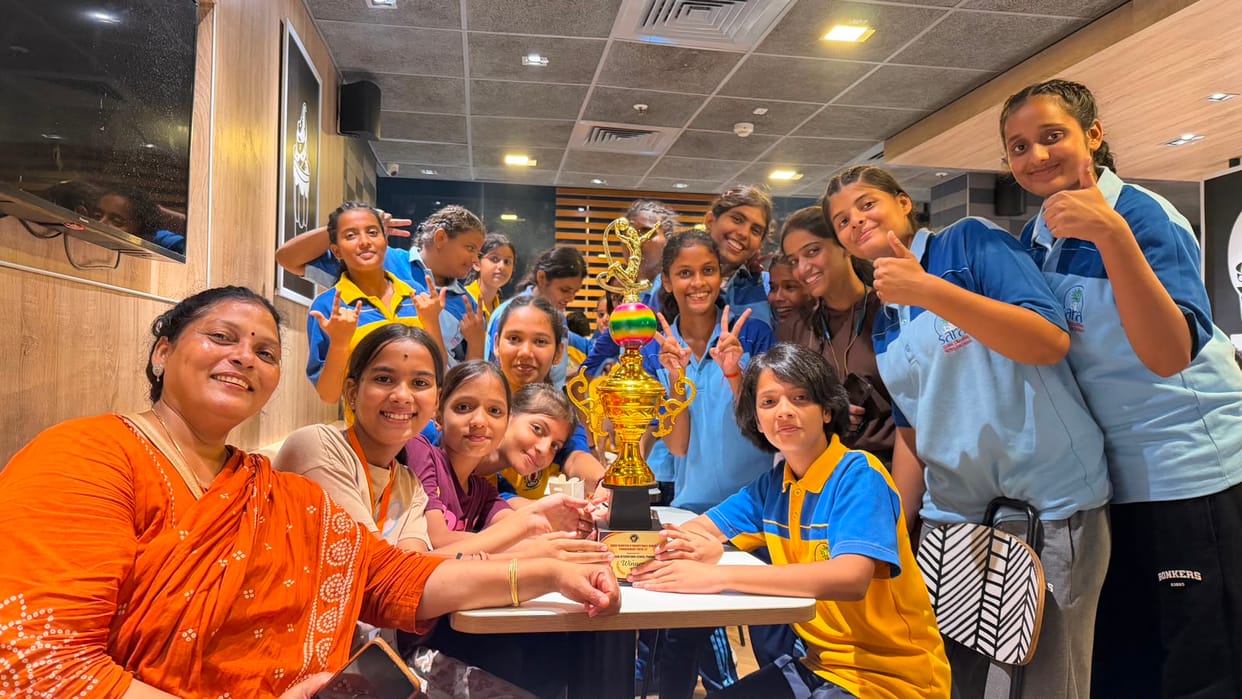 Sant Atulanand wins basketball title for the fifth consecutive time.