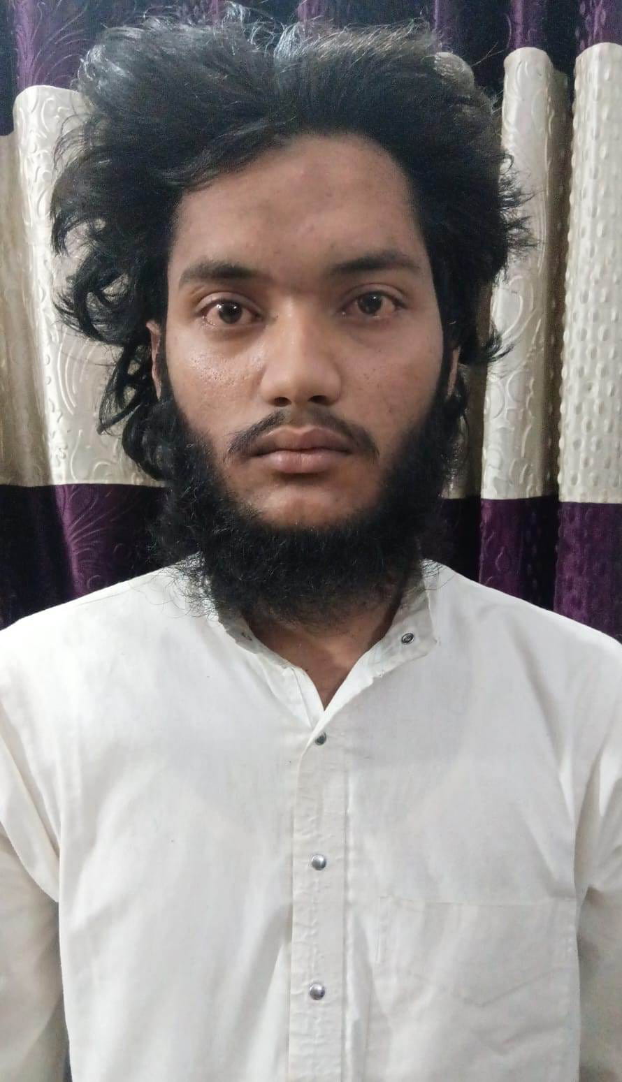 सिंभावली पुलिस ने पकड़ा बच्ची से दुष्कर्म का आरोपी मौलाना नईम। संवाद