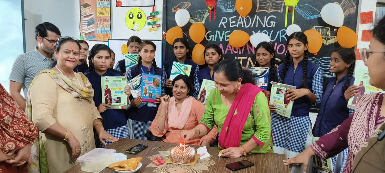 Sadbhavana Foundation distributed free books.