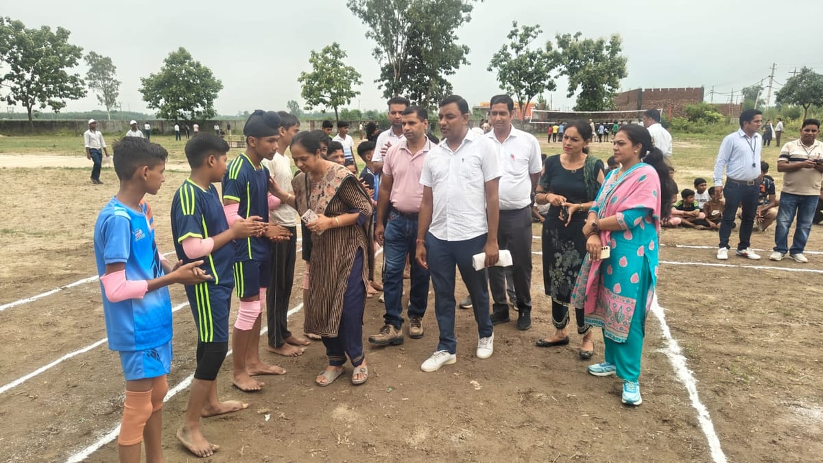 Yamuna Nagar News: दून पब्लिक स्कूल की टीम वॉलीबॉल में प्रथम