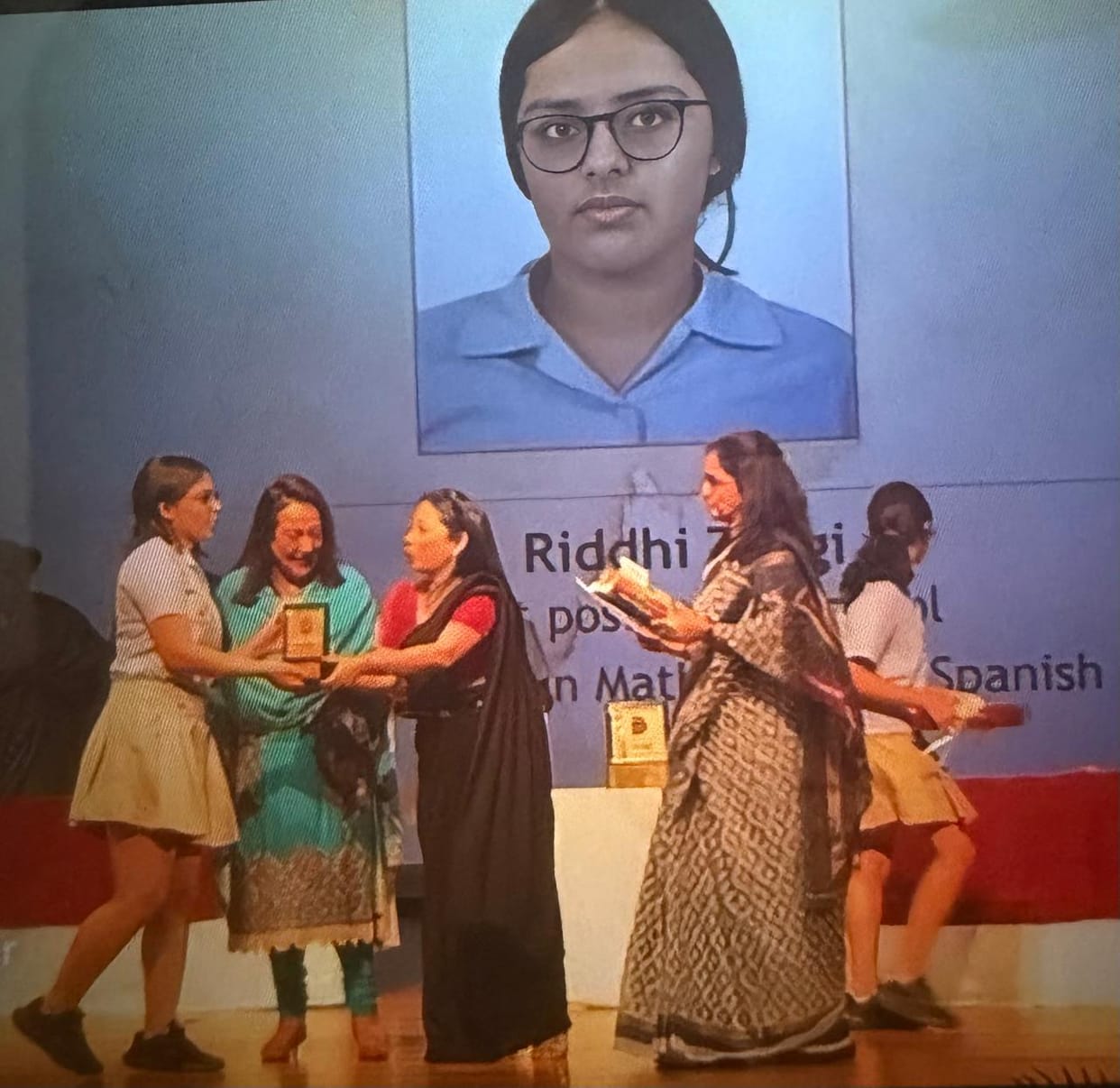 Honouring meritorious students