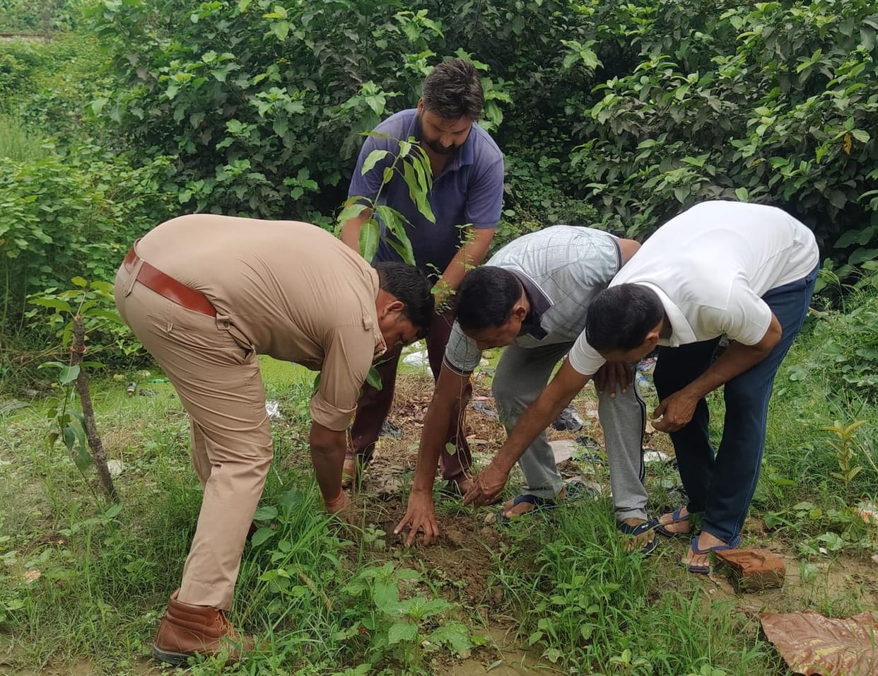 Katka Club carried out a tree plantation drive