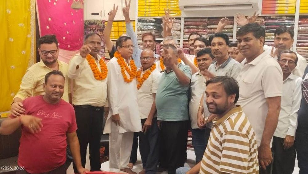 Ashok Goyal becomes President of Bank Road Association.