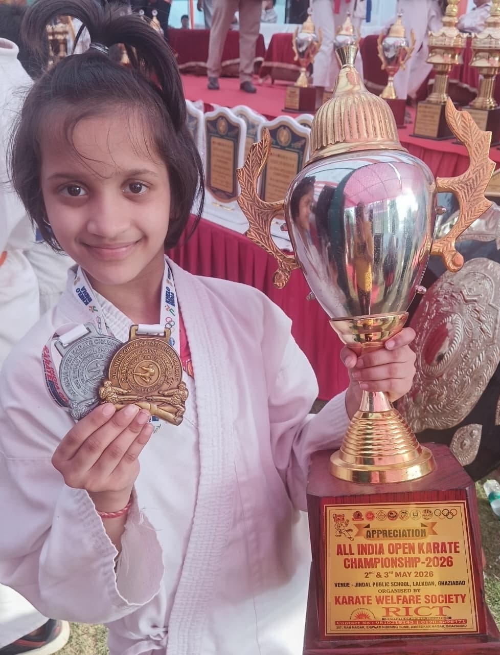 Rising Athlete: Arshiya aims to win gold on the international stage.