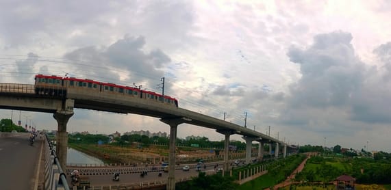 The city will get drenched by light rain today