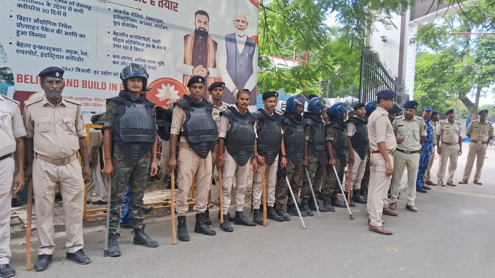 बिहार पुलिस।