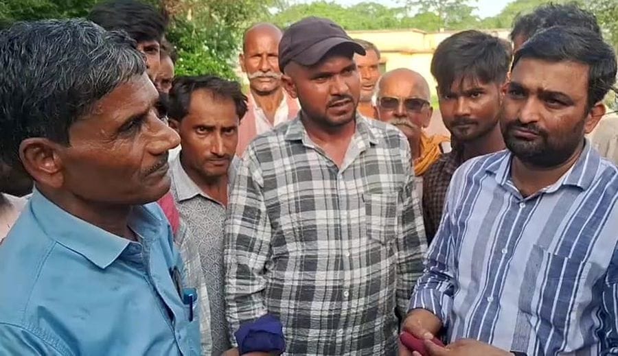 Allegations of irregularities in seed distribution; uproar.