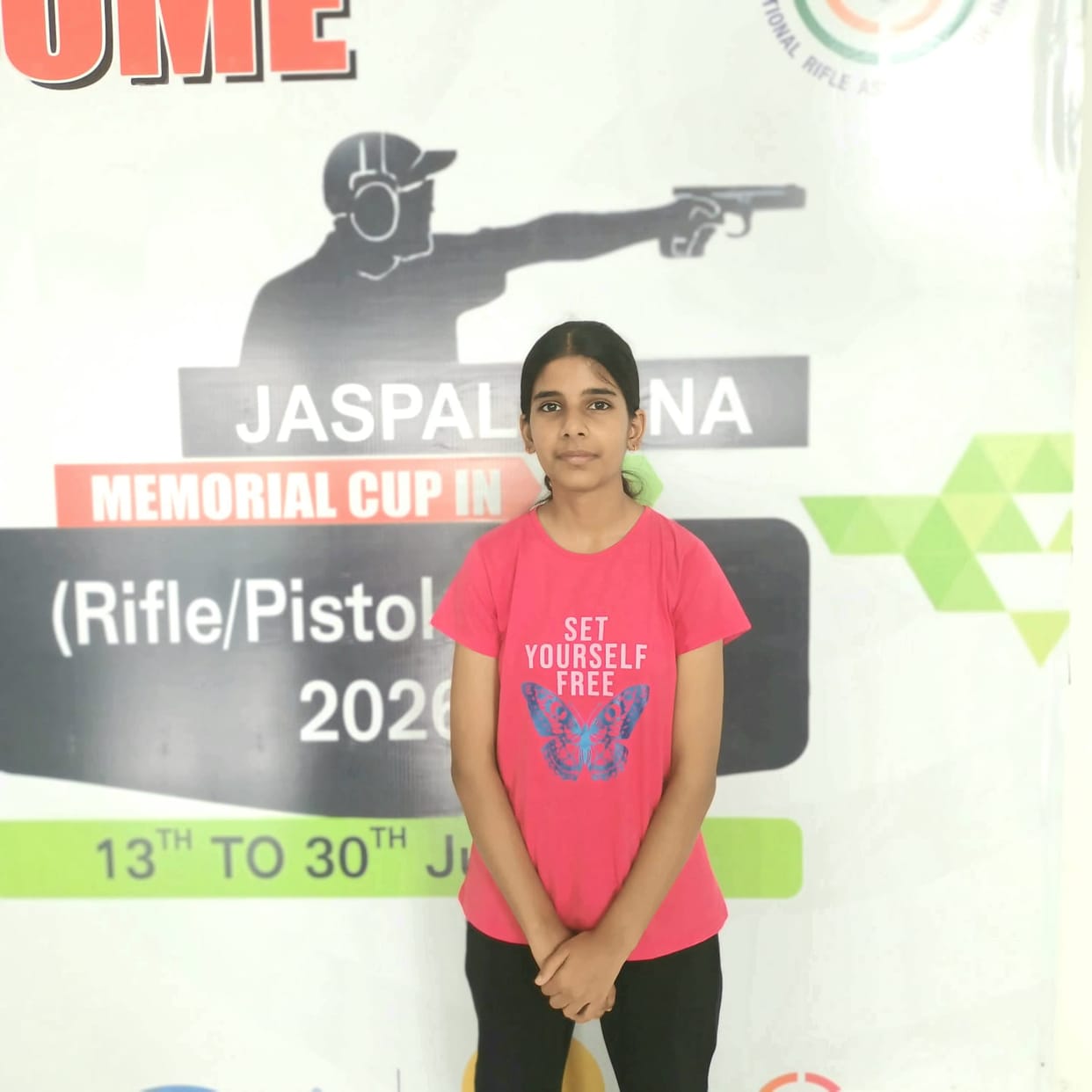 Divya qualified for the national level.