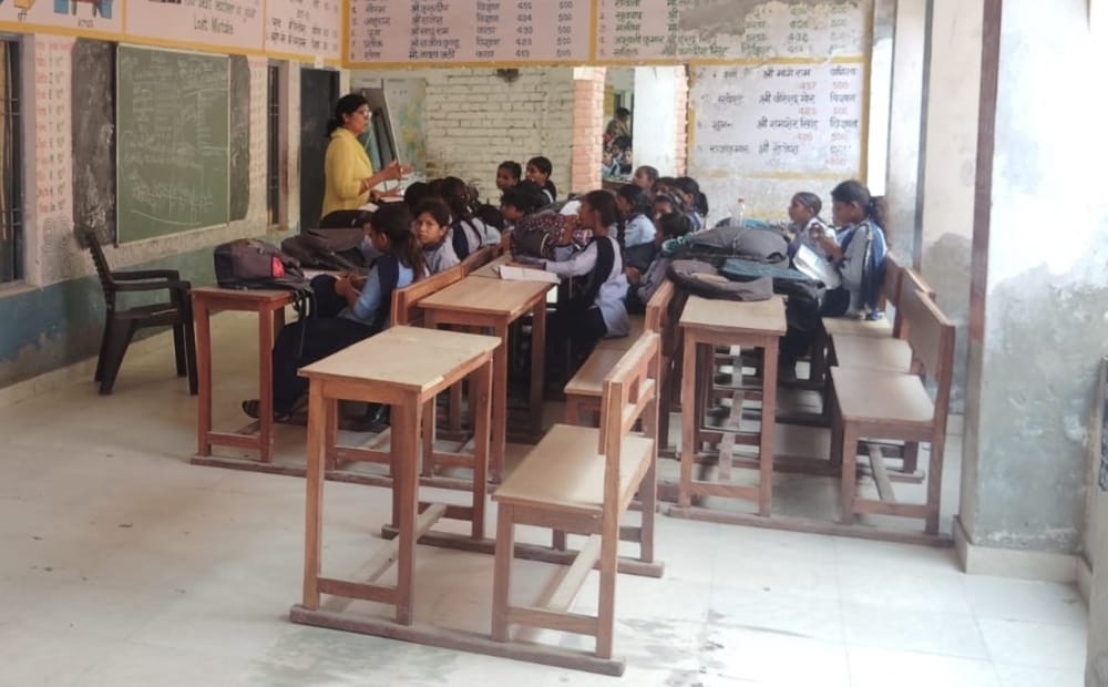 125 classrooms across 27 government schools are dilapidated; classes are being held in the verandas.