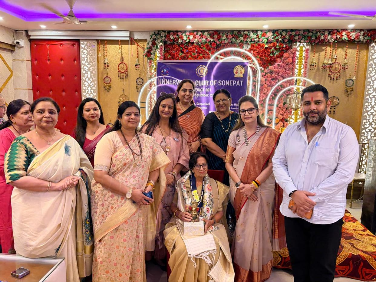 New Executive Committee of Inner Wheel Club of Sonipat Assumes Office