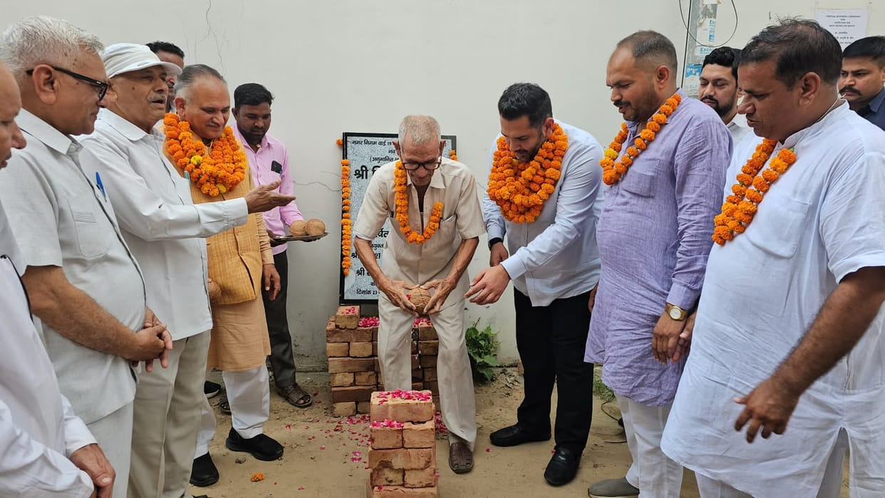 CC lanes worth 1.71 crore will be constructed in Malviya Nagar and Vikas Nagar.
