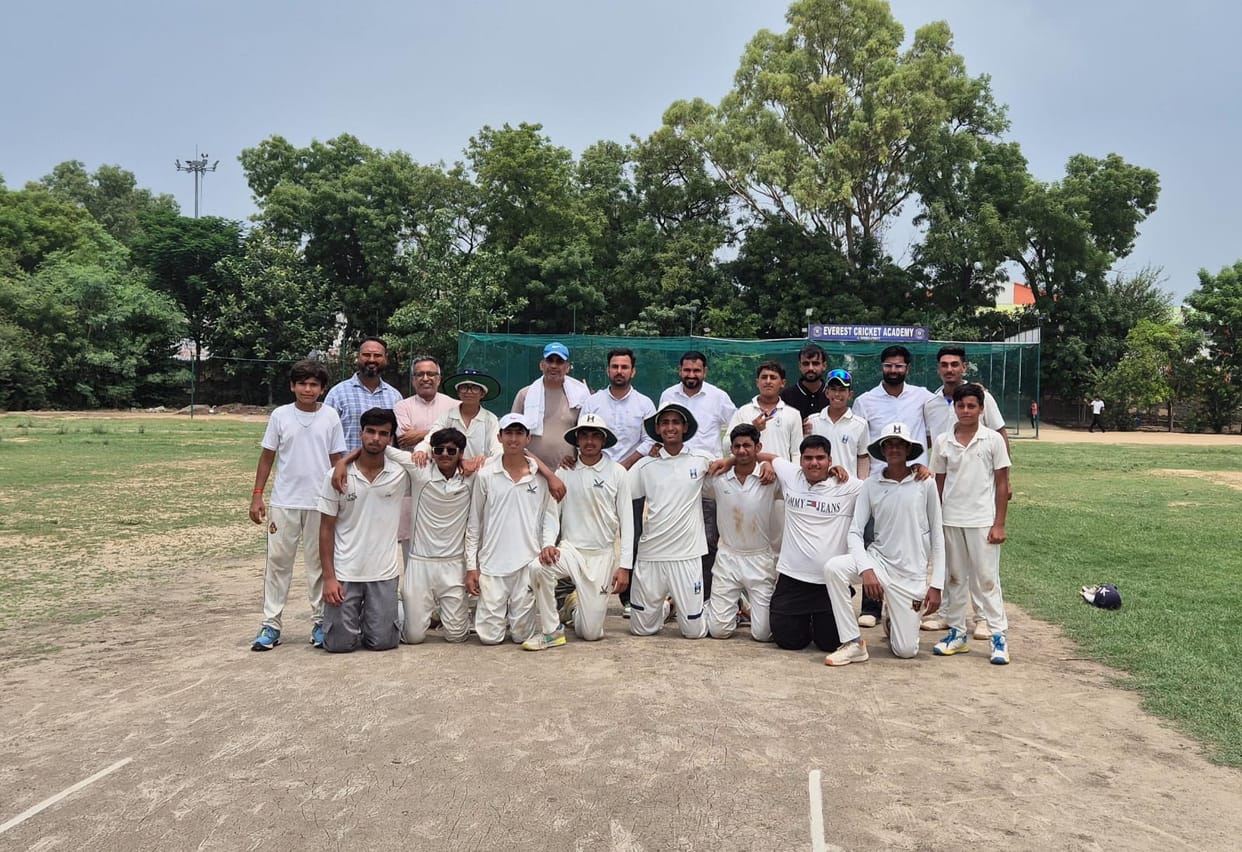 Won the Under-14 and Under-17 cricket championships