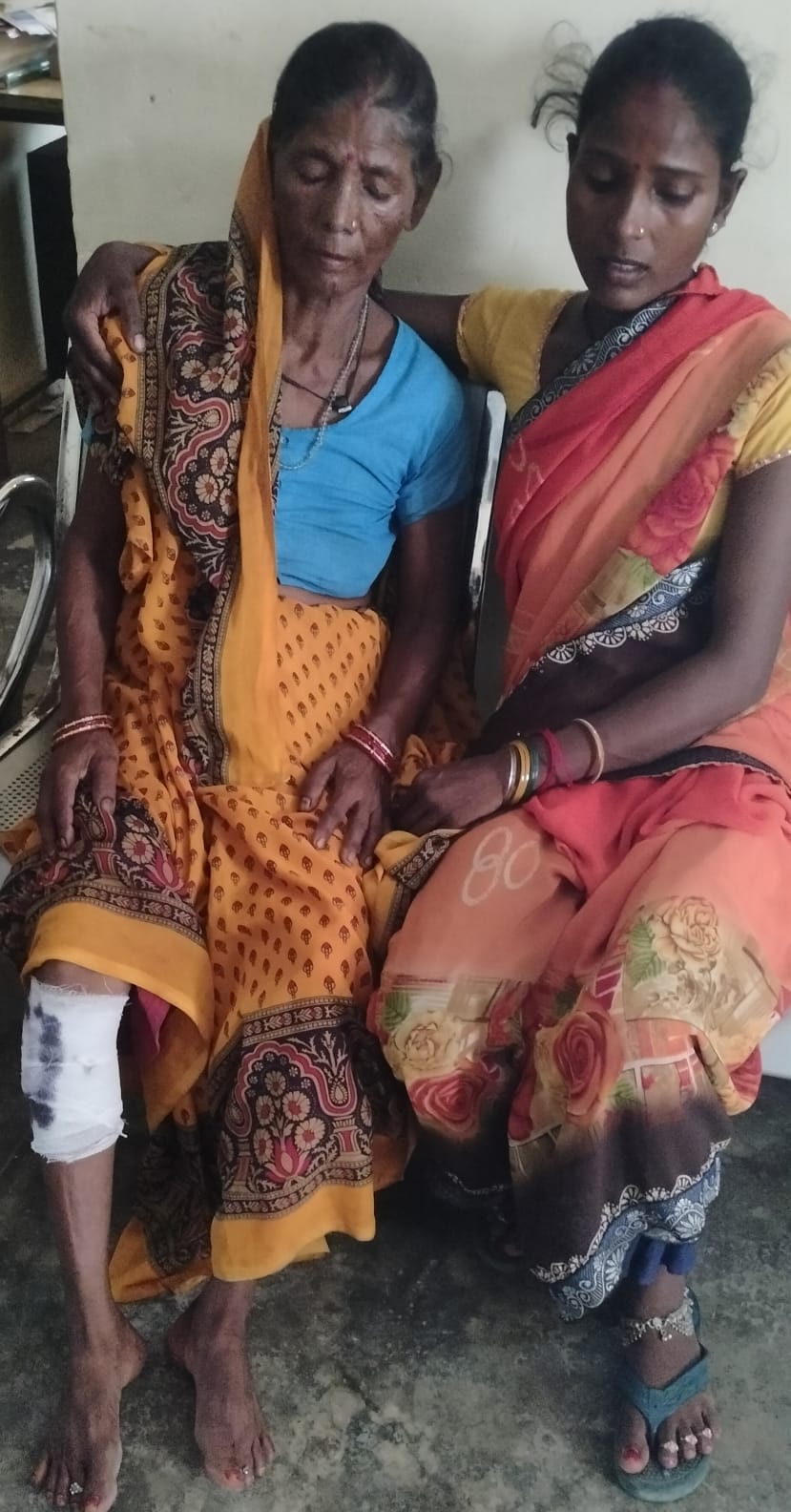 घायल रामदेवी। संवाद
