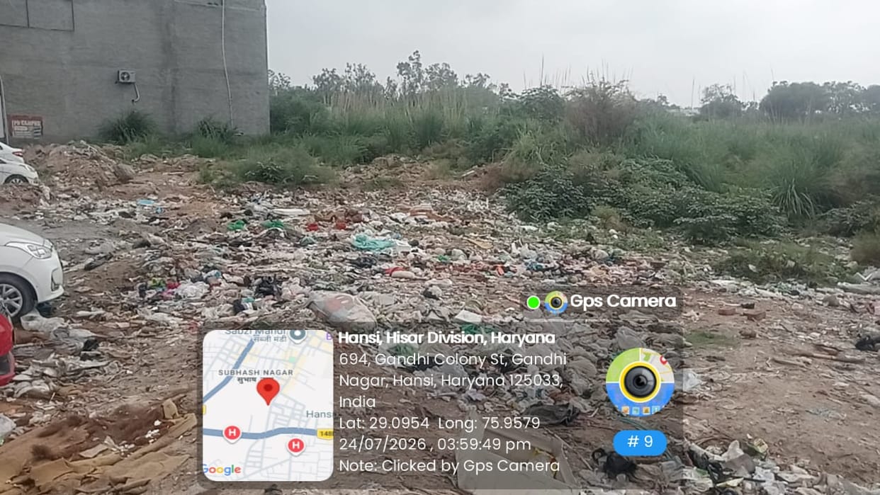 Piles of garbage are being cleared; the city's face is changing.
