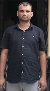 Police apprehended an accused person who waved black flags and shouted slogans at the Deputy Chief Minister in Jalalabad.