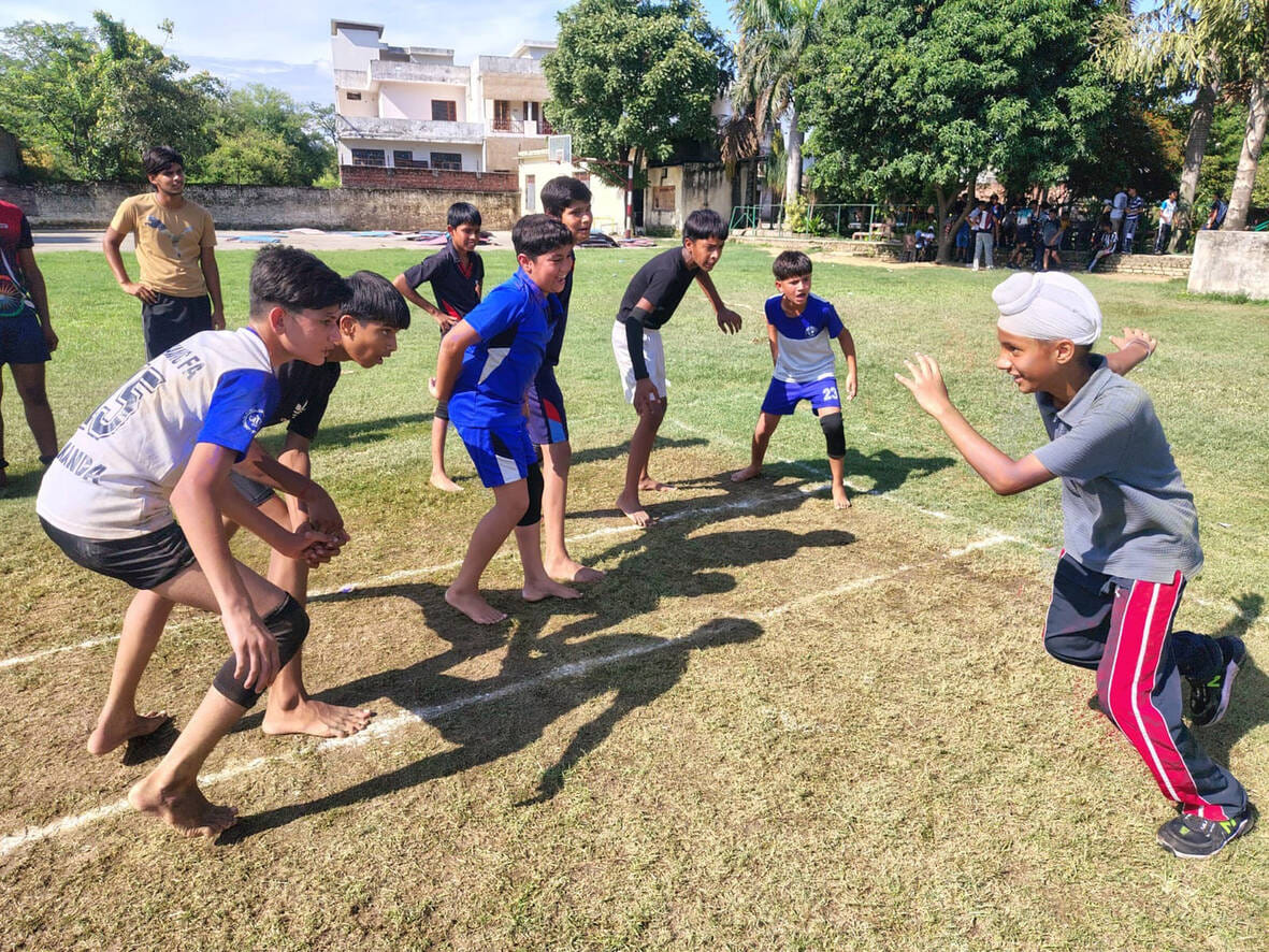 SS School dominates in Kabaddi, Shivalik School in Volleyball