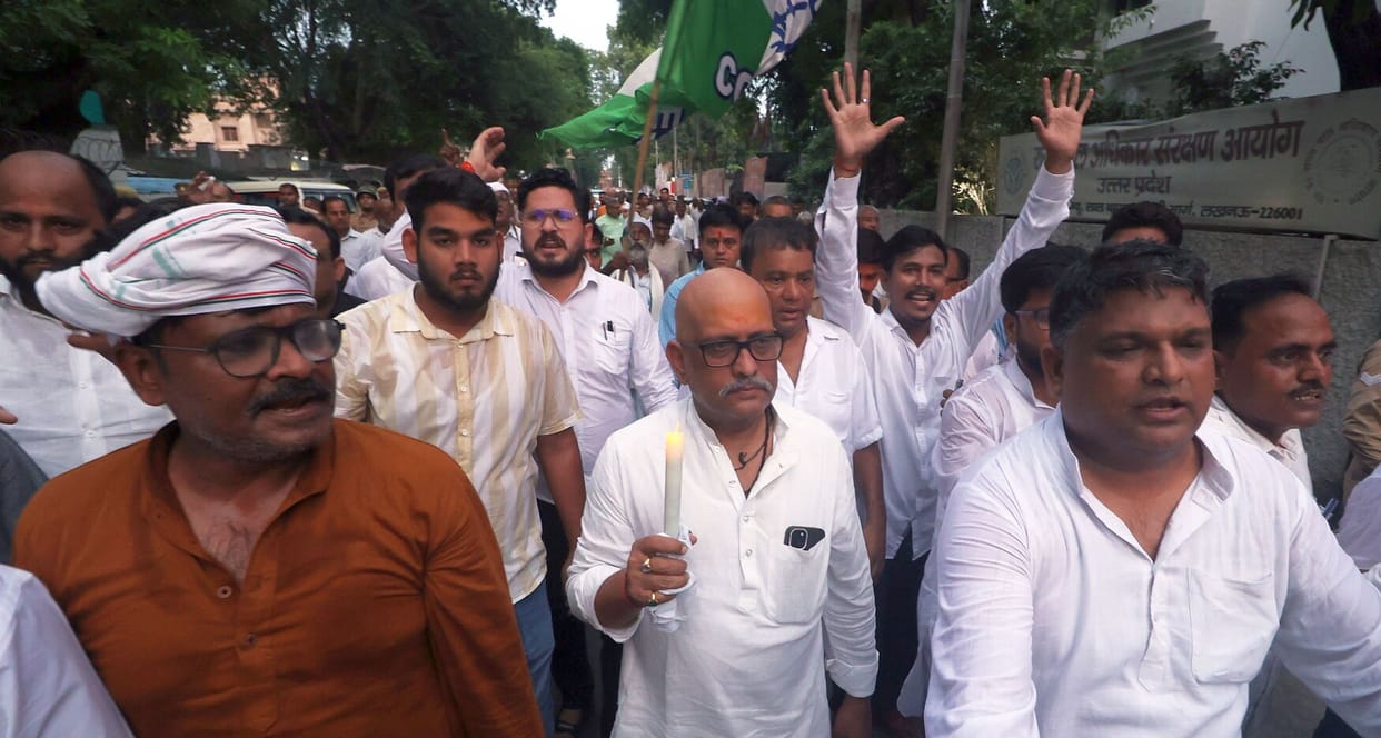 Congress holds candle march; demands Dharmendra Pradhan's resignation and an apology from the PM.