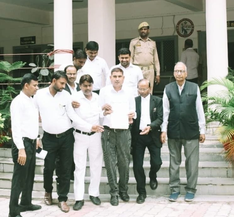 केन्द्रीय शिक्षा मंत्री धर्मेन्द्र प्रधान को तत्काल बर्खास्त करने की मांग को शुक्रवार को विरोध 