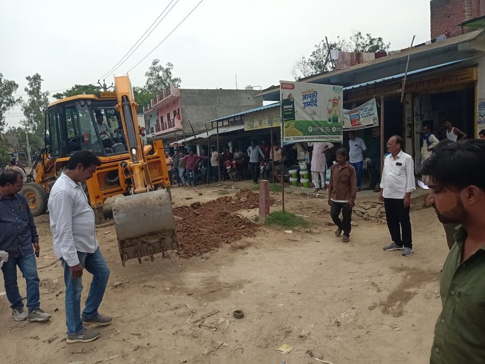 Encroachment removed from Kanwar Yatra route before Sawan