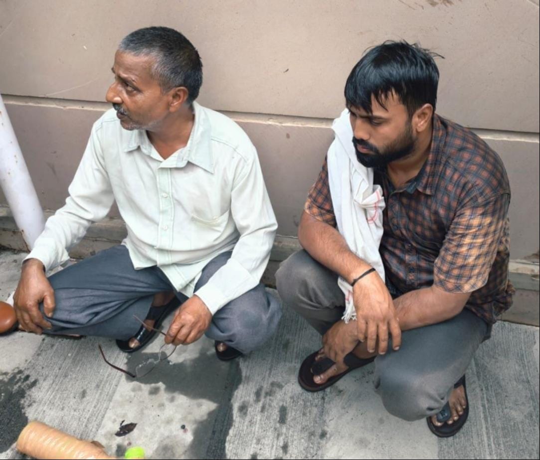 Attempted self-immolation outside Lok Bhawan