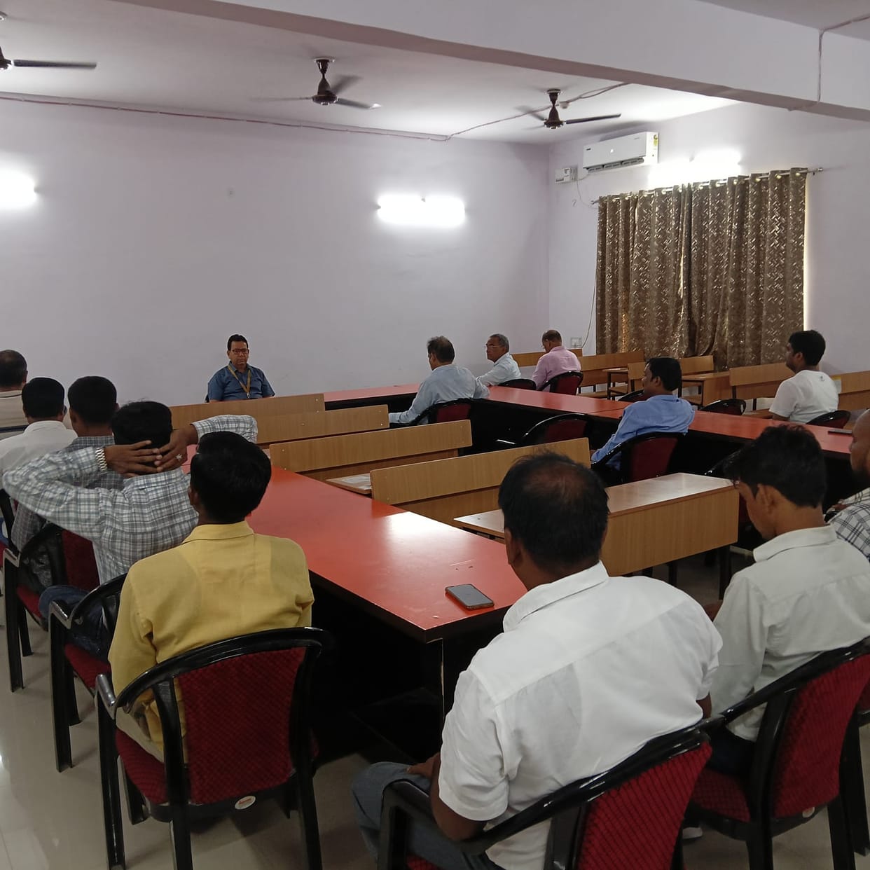 Meditation and Yoga at Government College, Majhwan
