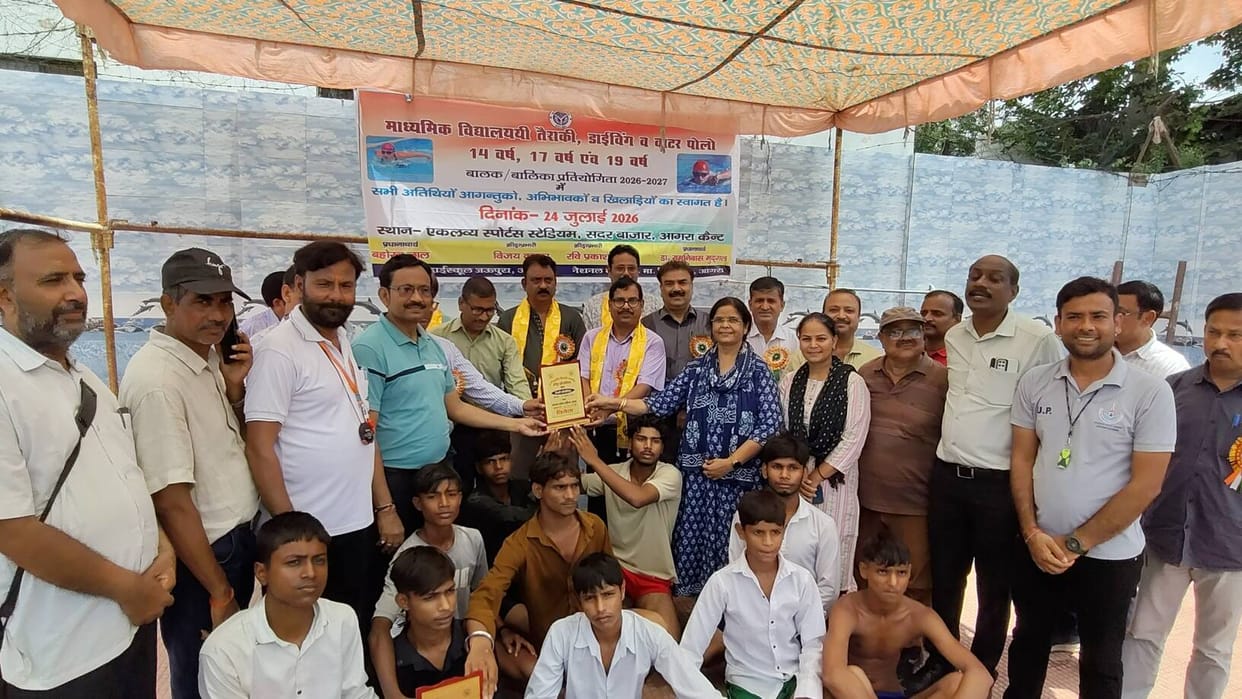 Swimmers showcased their talent and won titles at Eklavya Stadium.