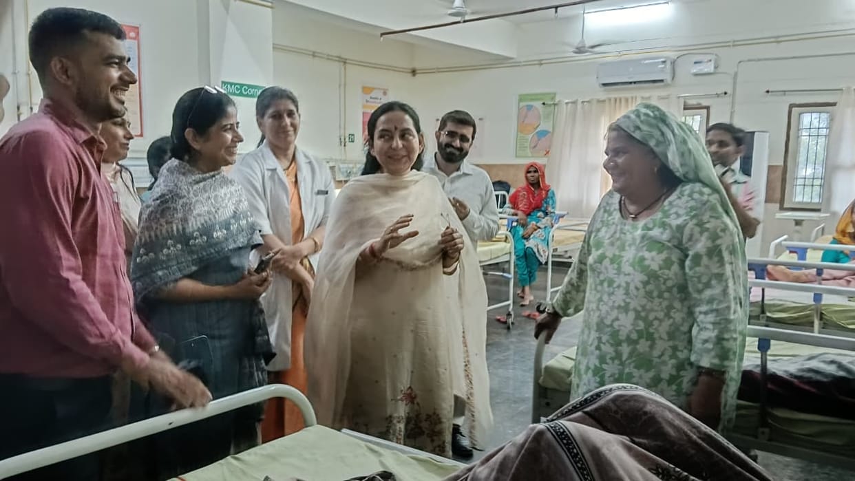 Deficiencies in fire safety arrangements found during inspection of MCH Hospital