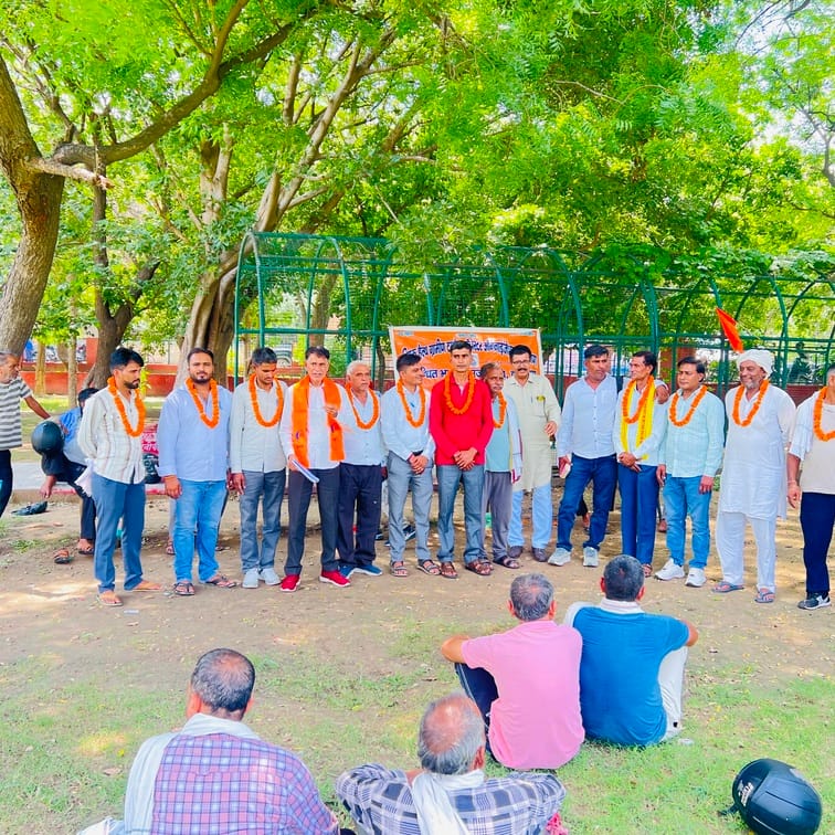 Trilokchand becomes District President of the Public Health Rural Tubewell Operators' Organization.