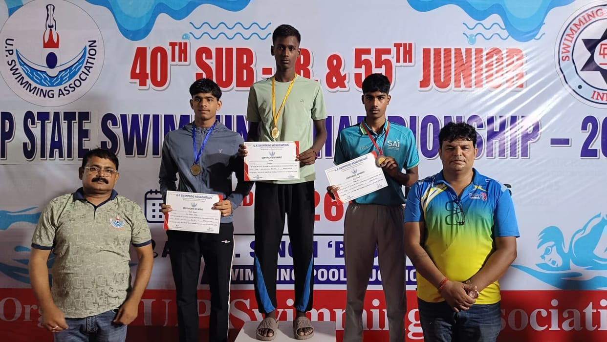 Mirzapur secured a total of ten medals, including five medals.