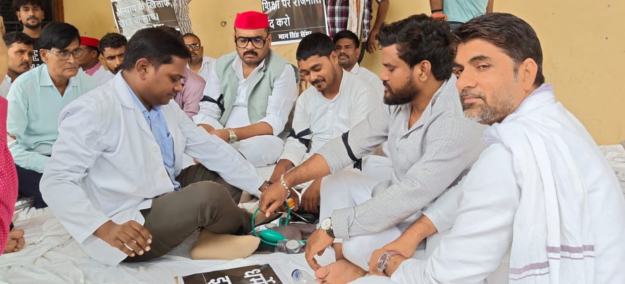 Demand for transparency in NEET, protest