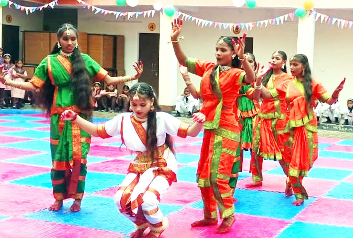 Girls from Khutar stood first in Taekwondo, and girls from Bhawalkheda stood first in Yoga.