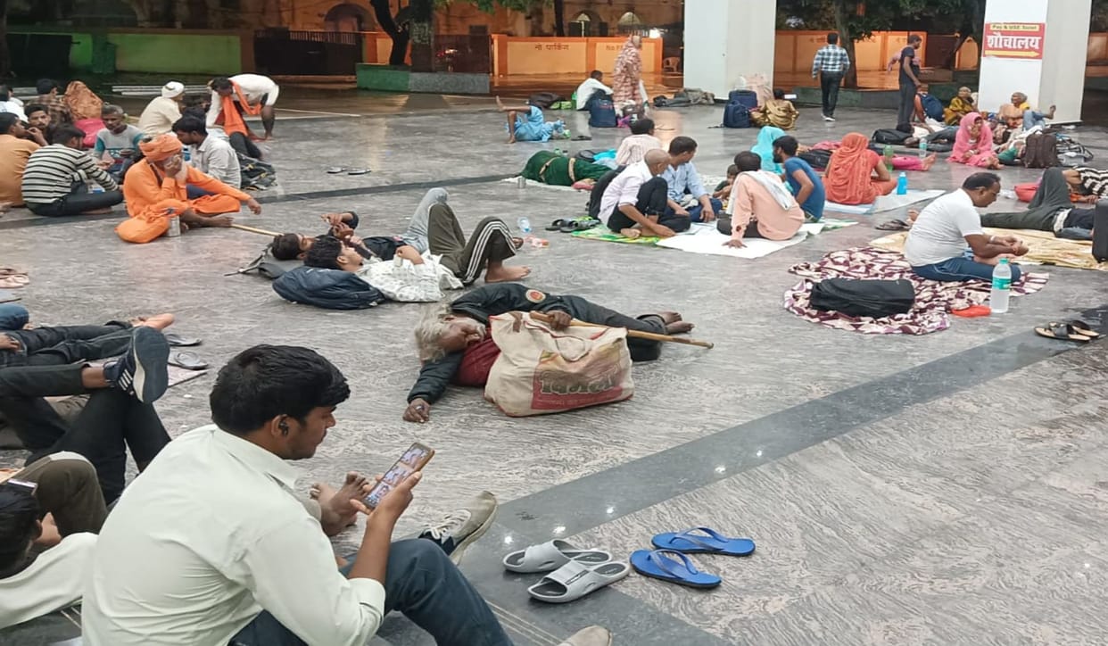 Passenger trains to and from Delhi are being continuously cancelled, causing distress to passengers.