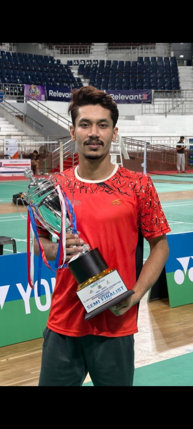 Agra's Daksh shines in Chennai; wins bronze in badminton.