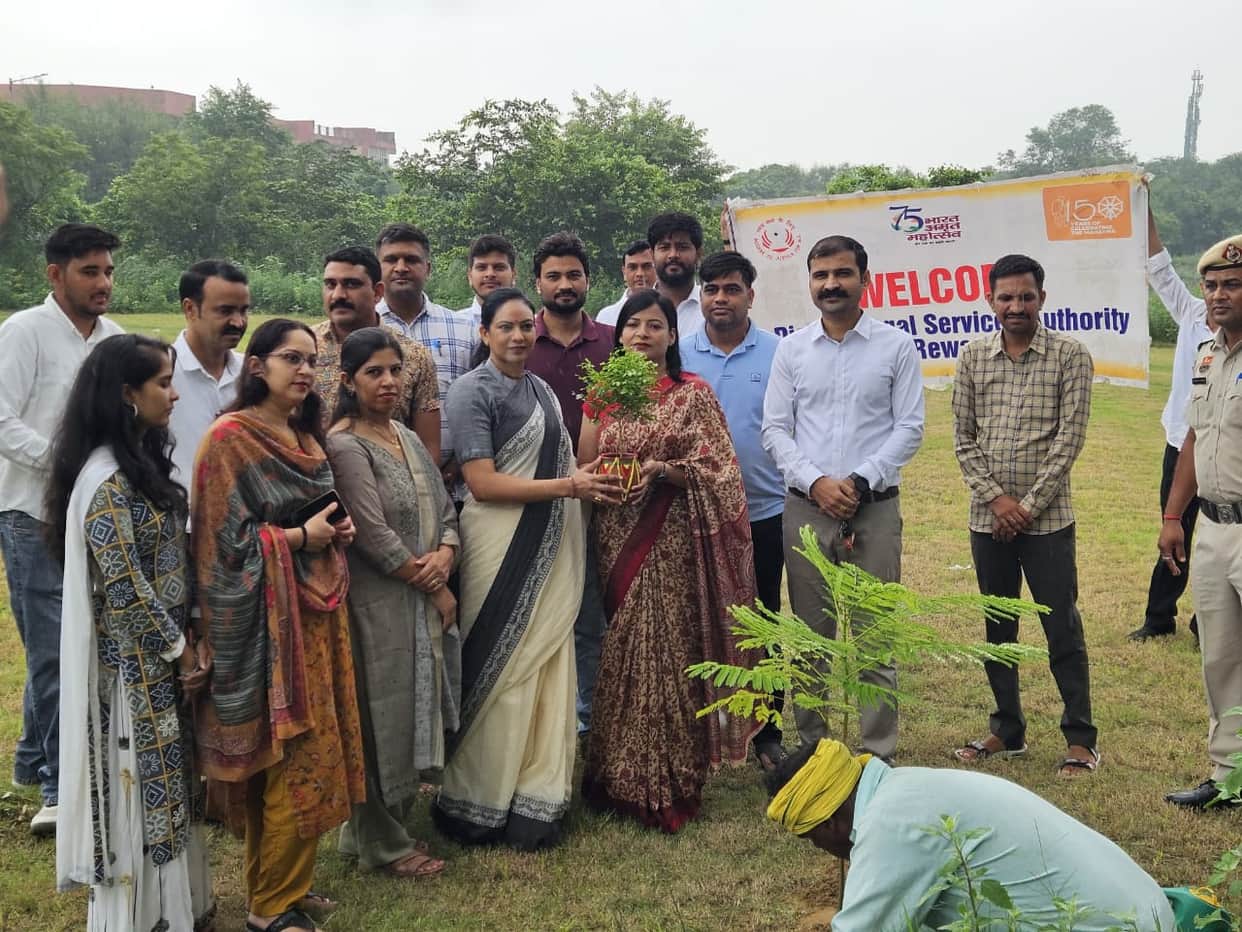 Tree plantation drive held at the IGU campus.