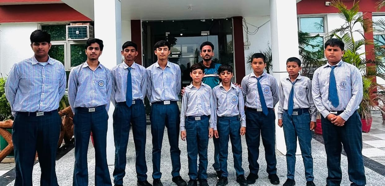 Adi Shankaracharya School players dominate the block sports competition