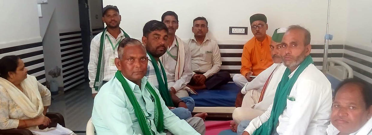 BKU to stage a protest against the dilapidated condition of the road leading to the cremation ground in Sunsara.