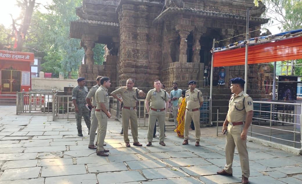 भोरमदेव मंदिर में तैयारी का जायजा लिया गया