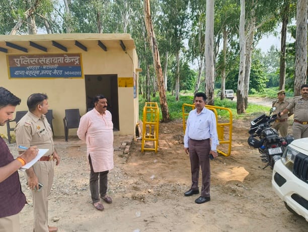 Officials inspected the preparations for the Kanwar Yatra.