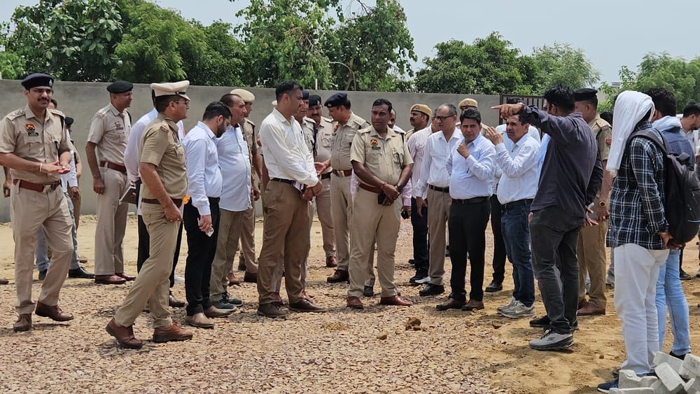 SP reviews security arrangements ahead of CM's visit to Uzhana.