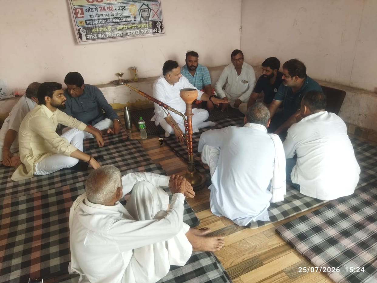 Villagers in Jahangirpur continued their hunger strike for the fifth day