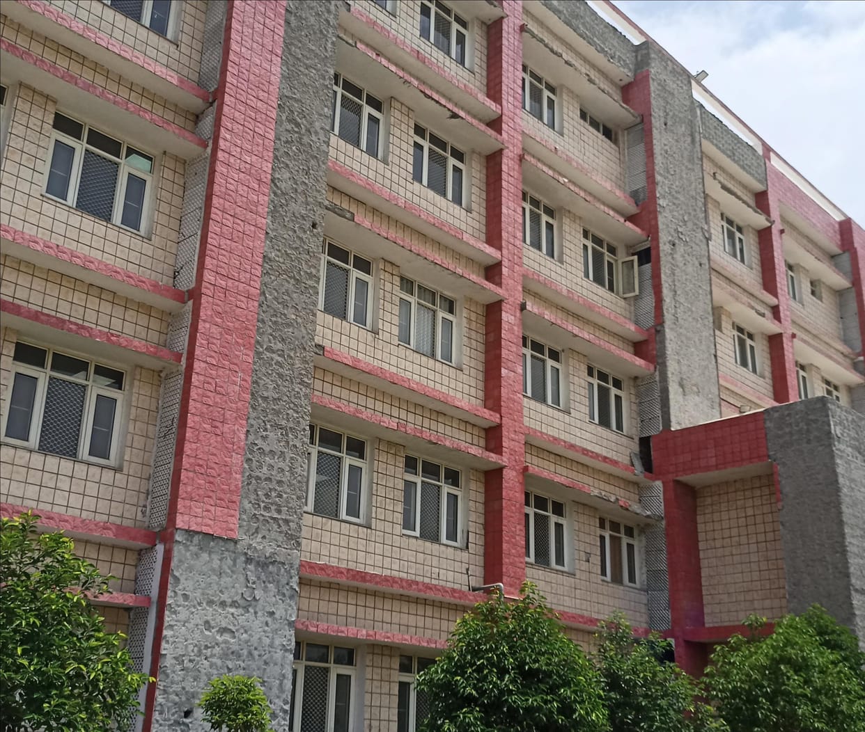 District Hospital left with tiles ripped up; now awaiting repairs