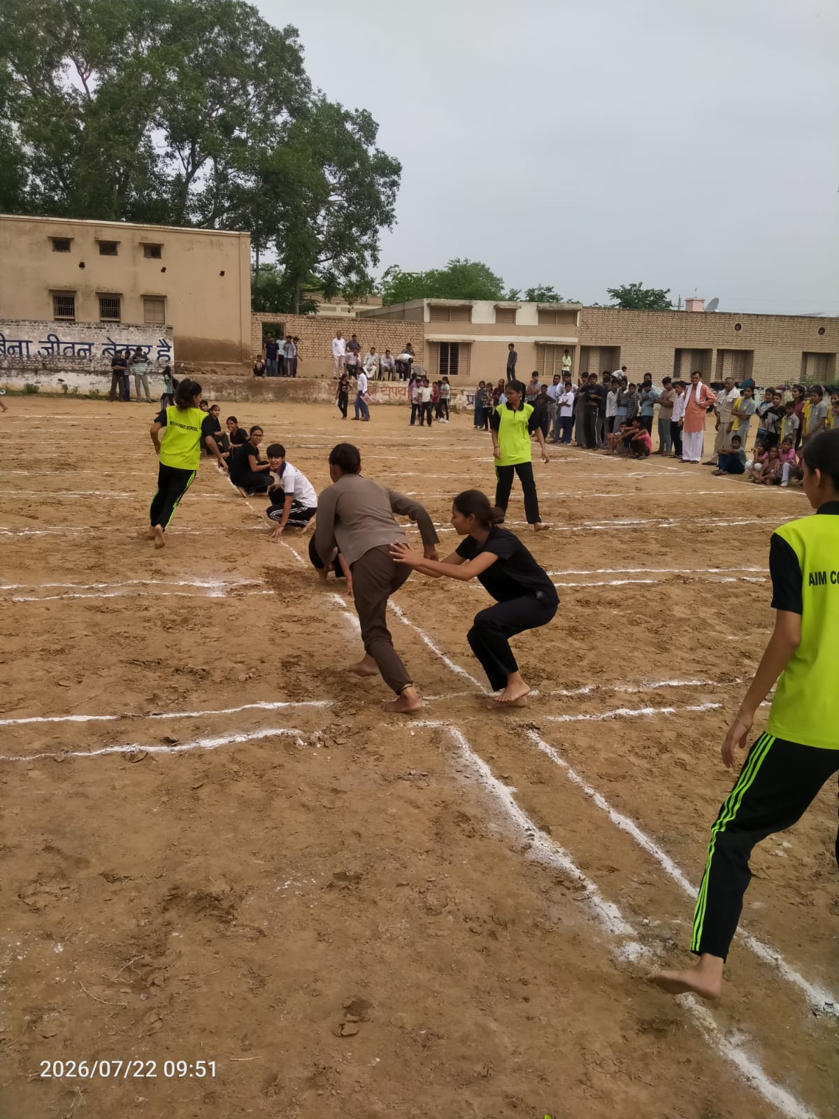 Devarala triumphs in Kabaddi; block-level games conclude.