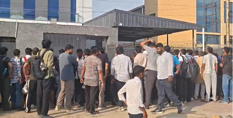 Uproar over technical glitch in MTS exam; allegations of irregularities.