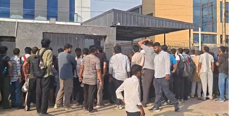 Uproar over technical glitch in MTS exam; allegations of irregularities.