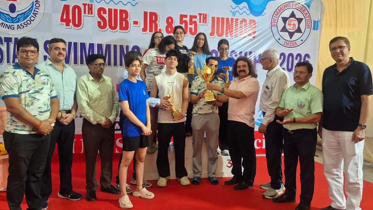Gautam Buddha Nagar Wins UP State Overall Junior Swimming Championship