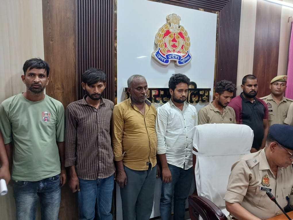 Copper theft worth 72 lakh solved; six arrested.