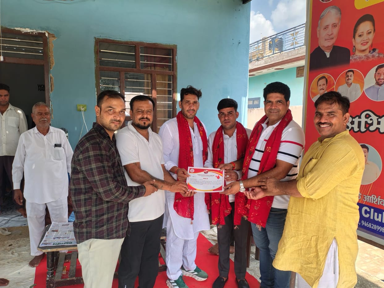Blood donation is the greatest act of charity: Naresh