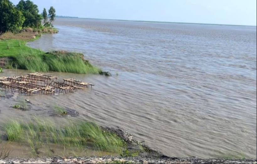 Water level drops; now, a risk of erosion